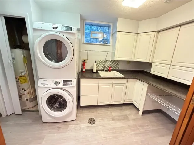 a view of entryway and hall with a window