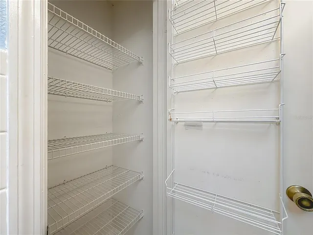 a view of walk in closet