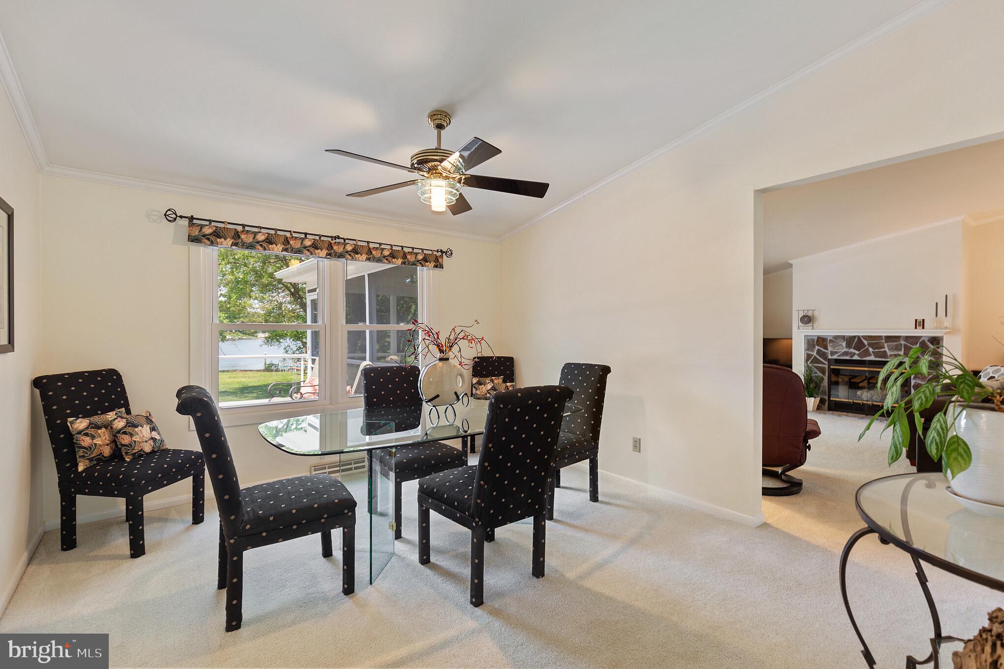 20 Bean Road Dowell, MD 20688 - Photo 14 of 39 Dining room opens to both kitchen and family room.