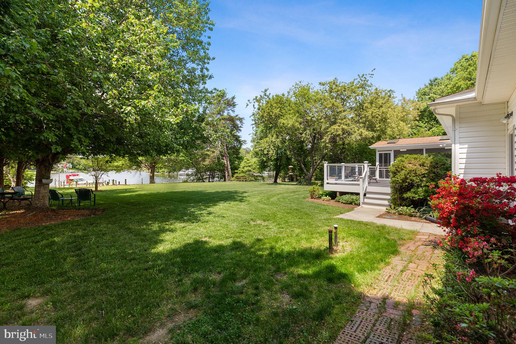 20 Bean Road Dowell, MD 20688 - Photo 22 of 39 Pretty backyard with azaleas and landscaping.