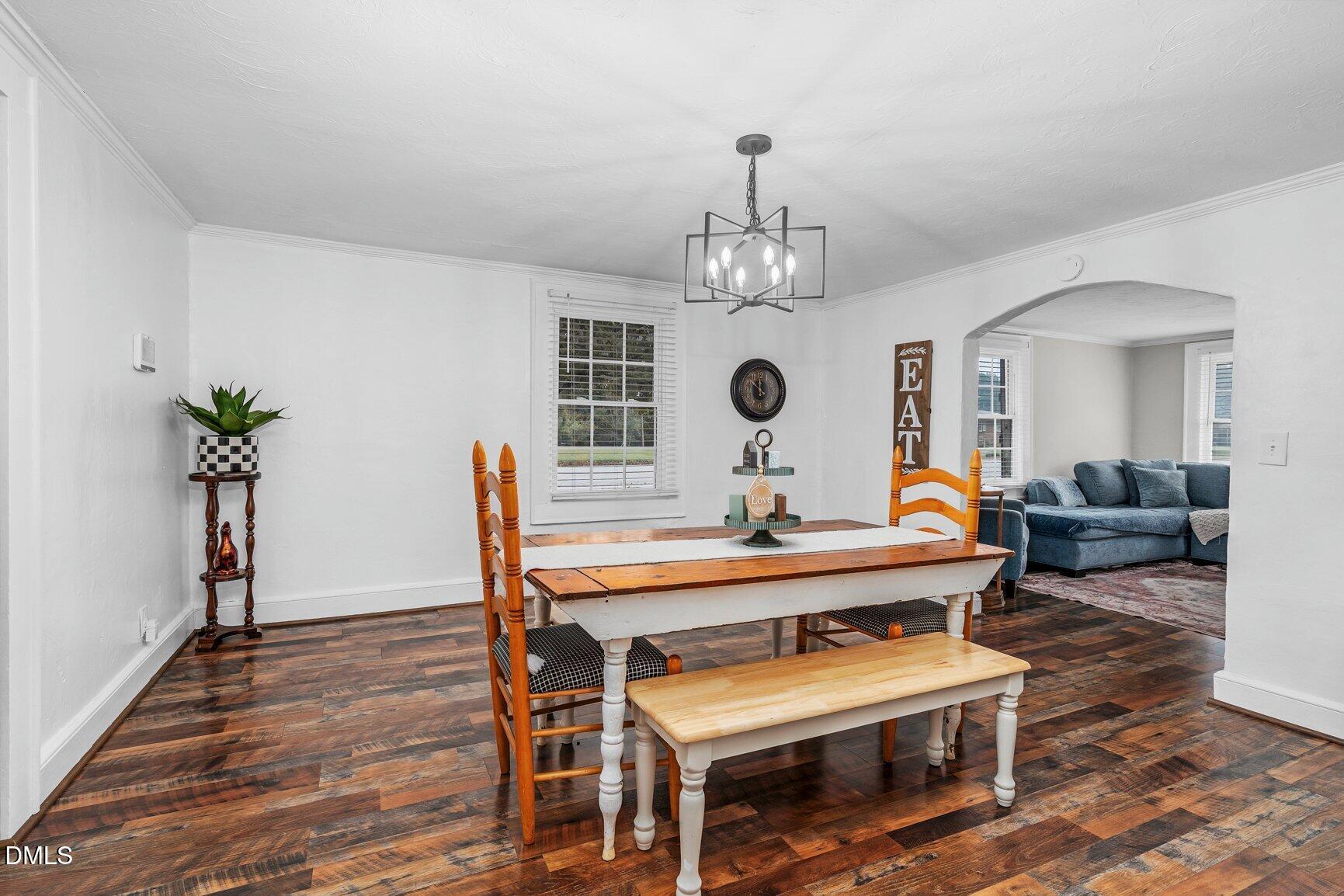 111 South May Street Spring Hope, NC 27882 - Photo 8 of 25 a view of a dining room with furniture