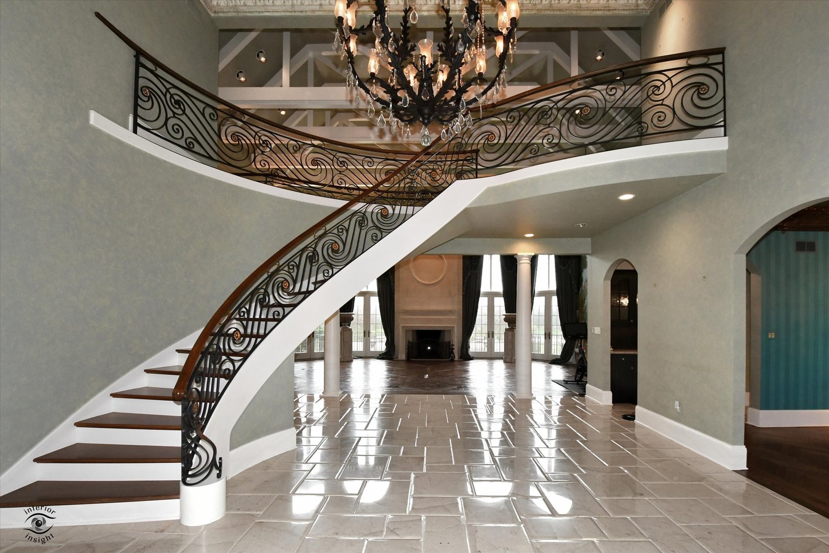 228 East Goodenow Road Beecher, IL 60401 - Photo 19 of 78 a view of entryway and hall with wooden floor