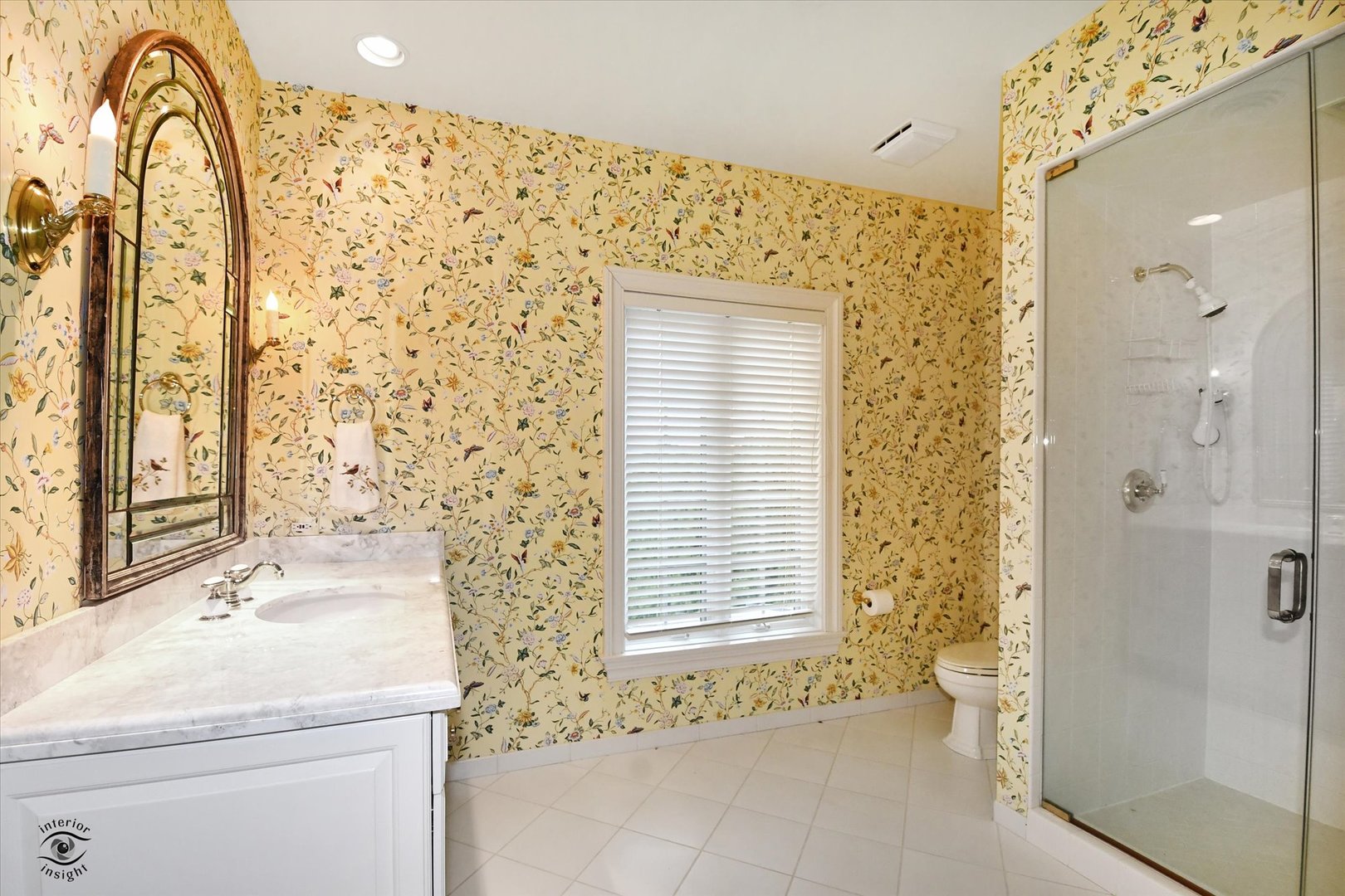 228 East Goodenow Road Beecher, IL 60401 - Photo 49 of 78 a bathroom with a sink a toilet and a shower