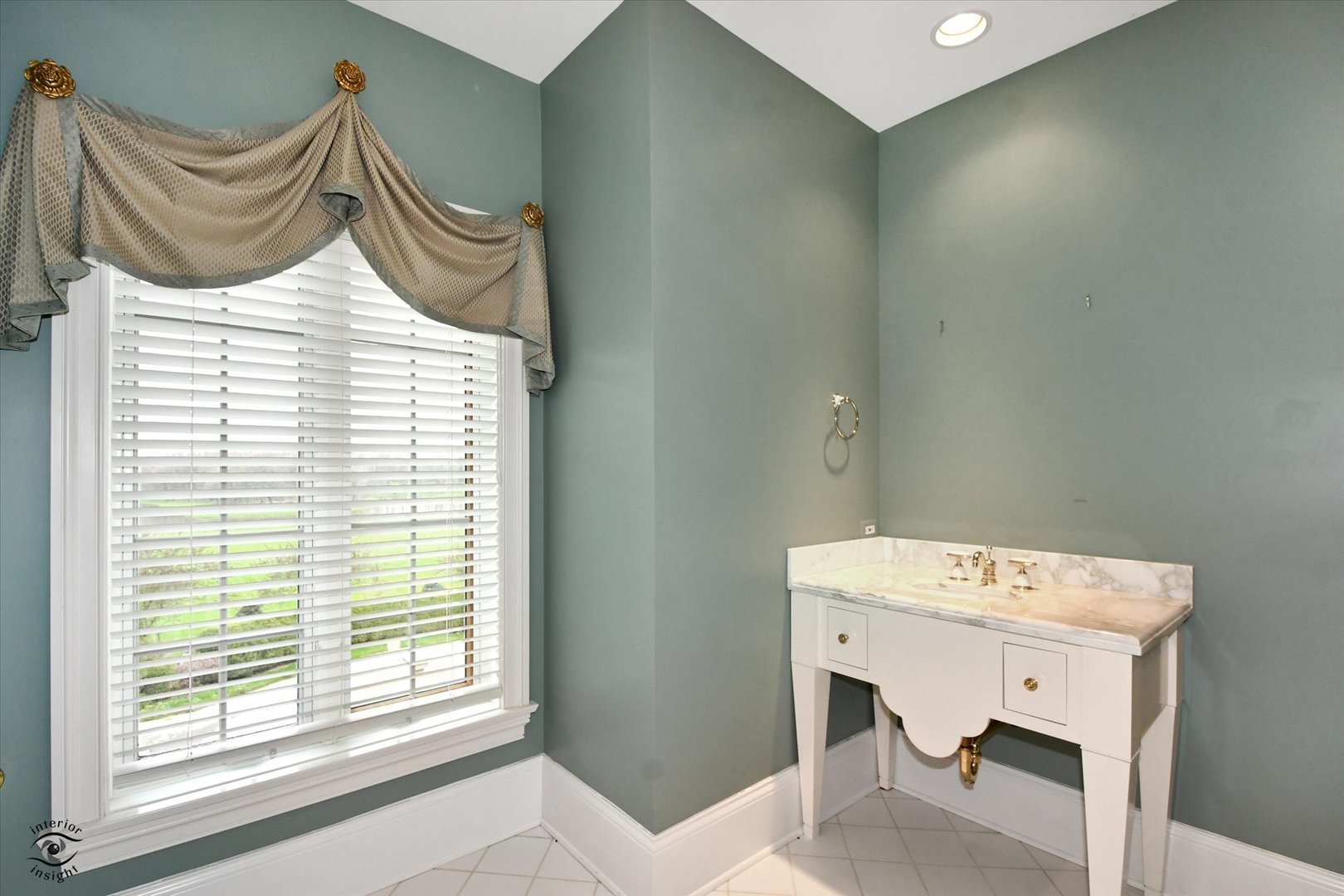 228 East Goodenow Road Beecher, IL 60401 - Photo 51 of 78 a bathroom with a sink a mirror and a vanity