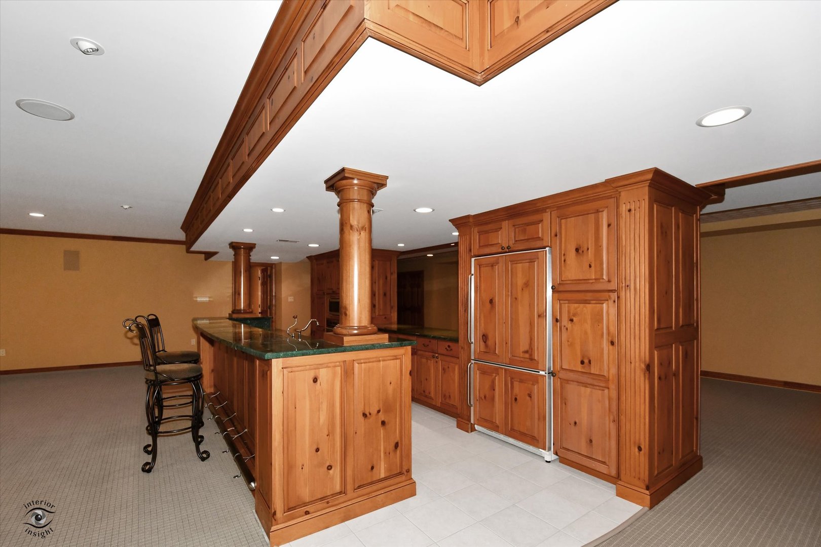 228 East Goodenow Road Beecher, IL 60401 - Photo 59 of 78 a view of a kitchen with furniture and wooden floor