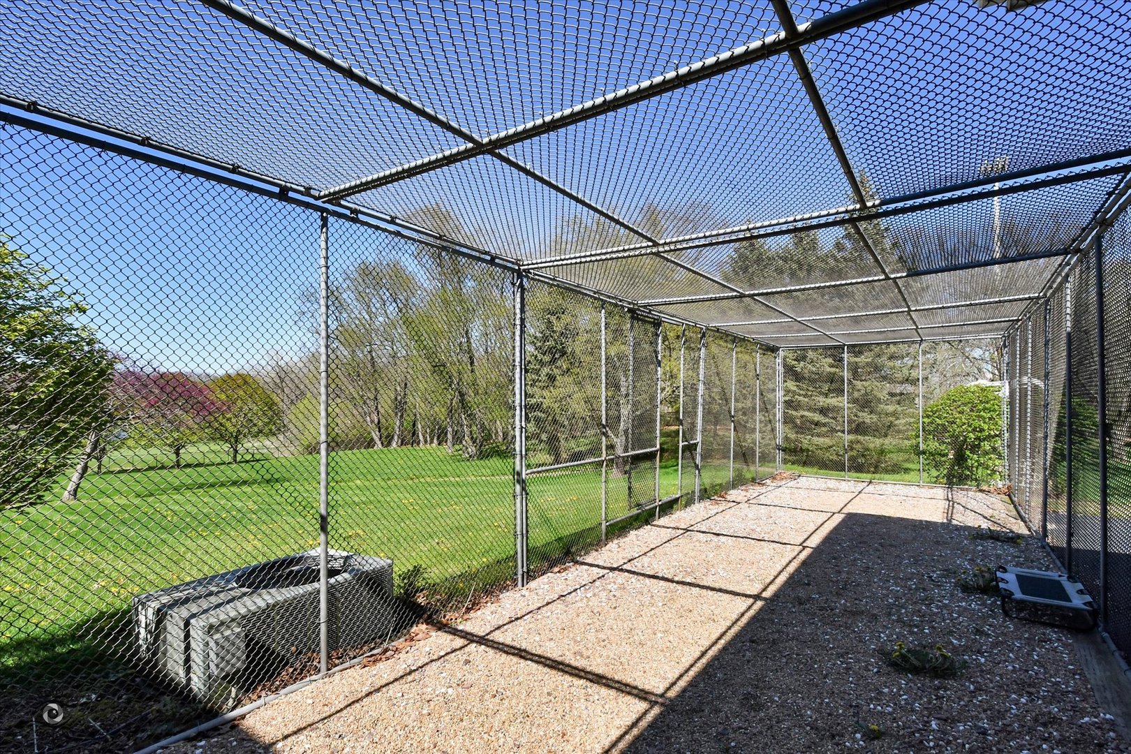 228 East Goodenow Road Beecher, IL 60401 - Photo 76 of 78 a view of a backyard with a floor to ceiling window and a yard