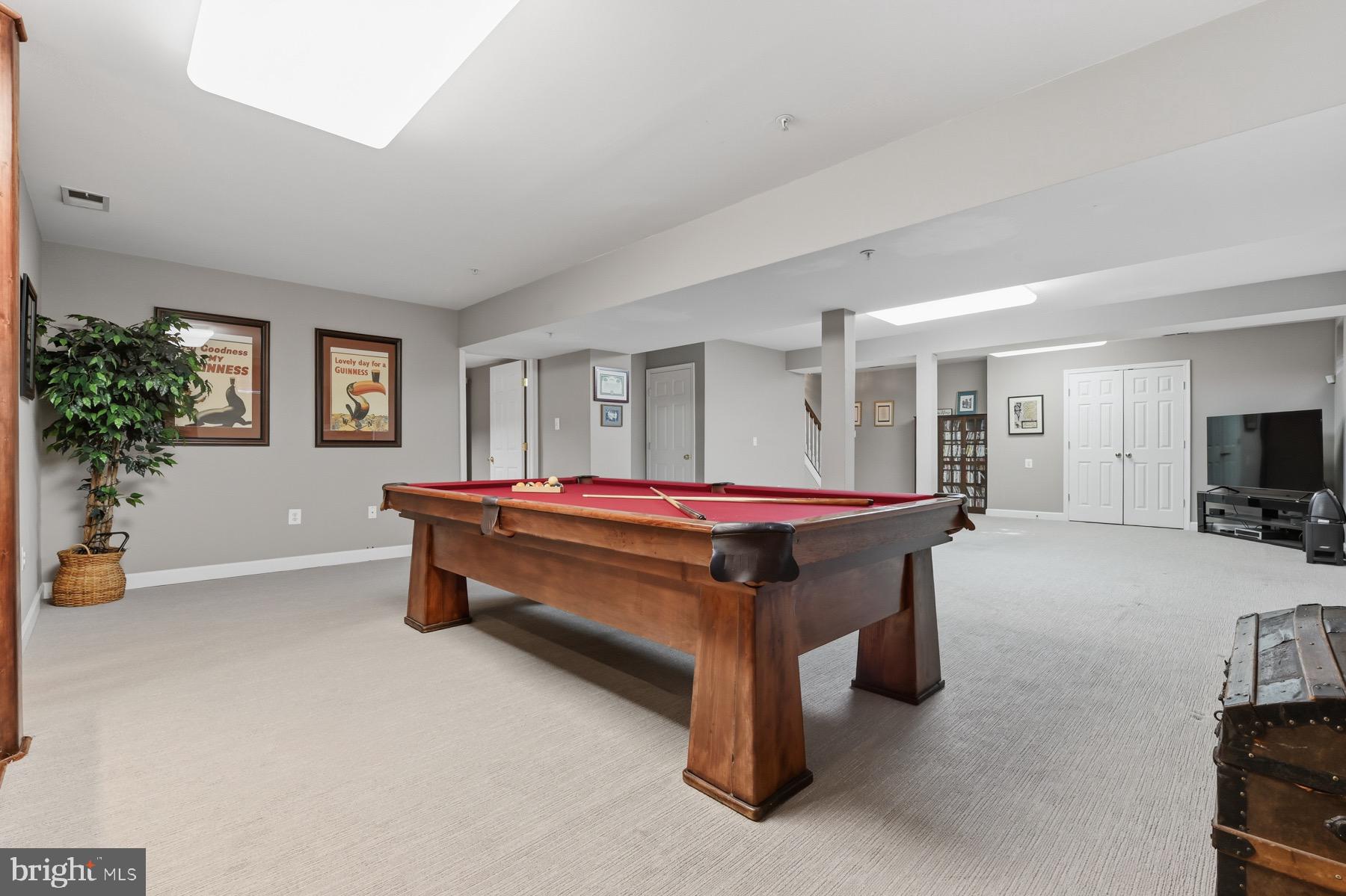 11206 Poplar Grove Court Laurel, MD 20708 - Photo 40 of 67 a room with pool table and windows