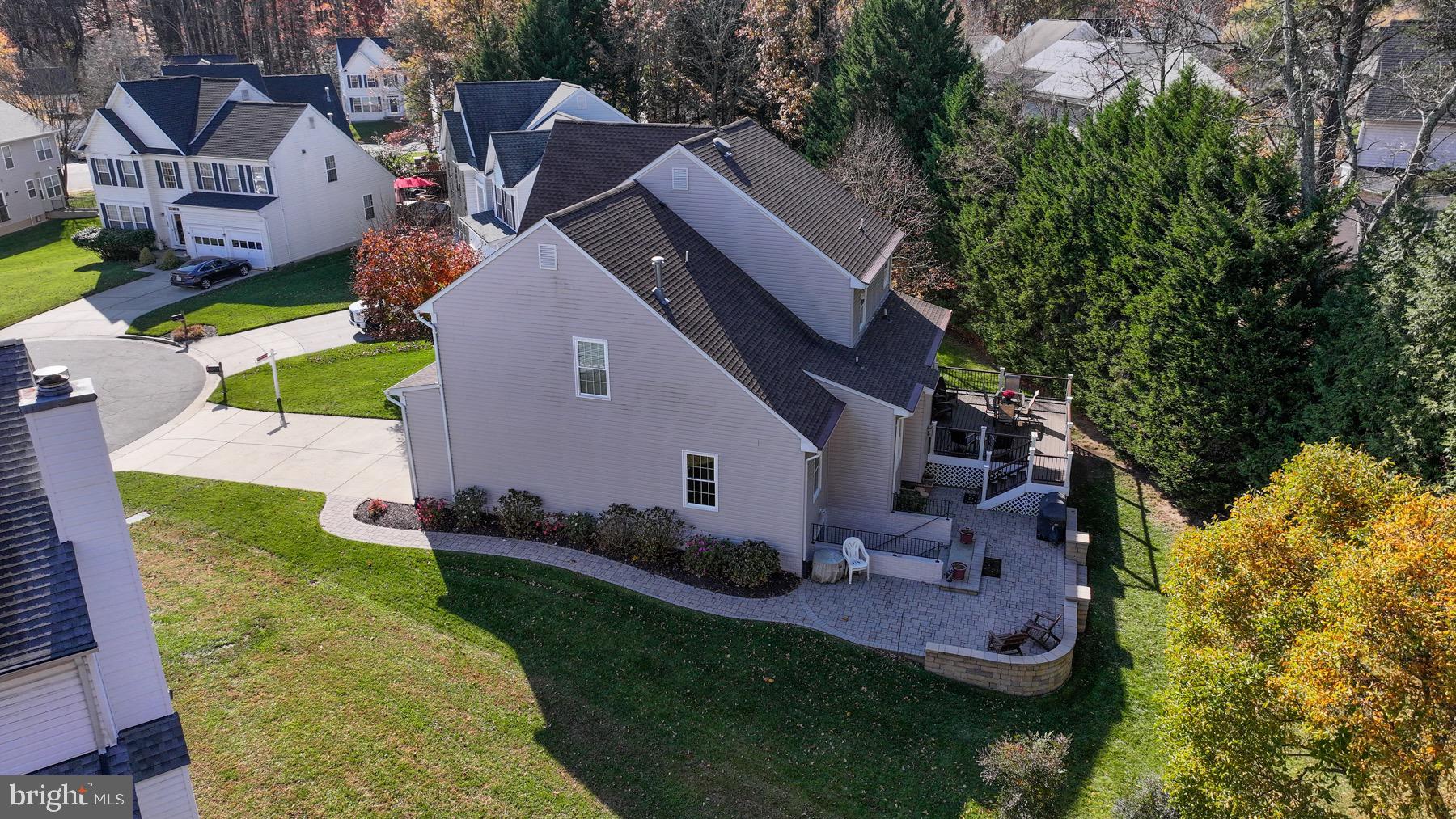 11206 Poplar Grove Court Laurel, MD 20708 - Photo 54 of 67 an aerial view of a house with garden space and street view