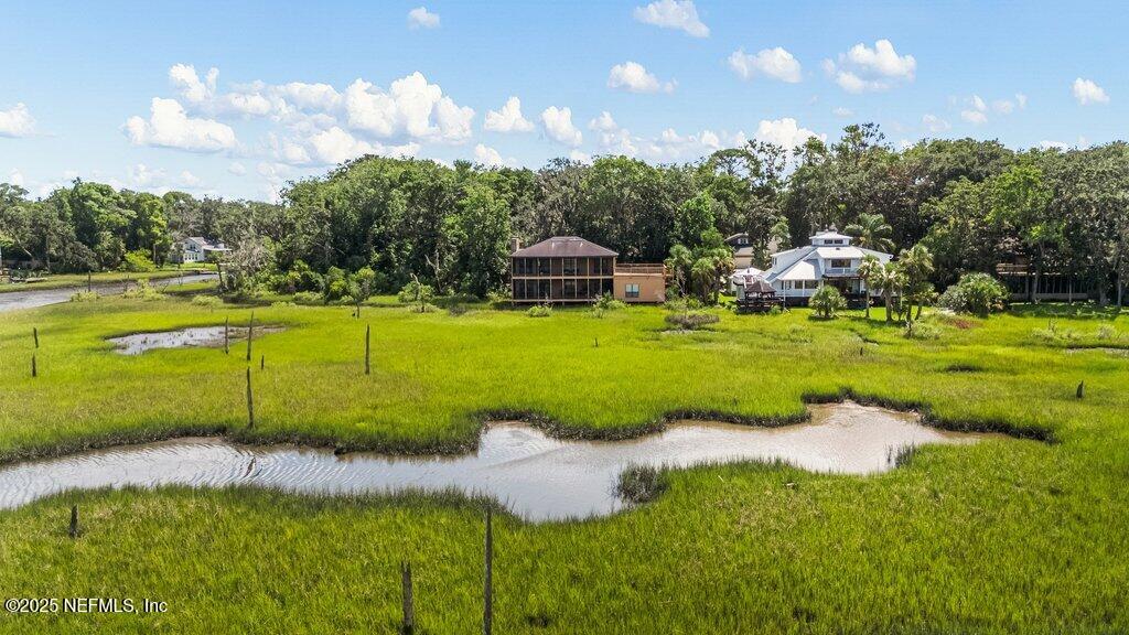 2010 Shadow Lane Neptune Beach, FL 32266 - Photo 54 of 61 a view of a swimming pool with a yard