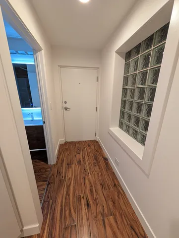 a view of kitchen with counter top space