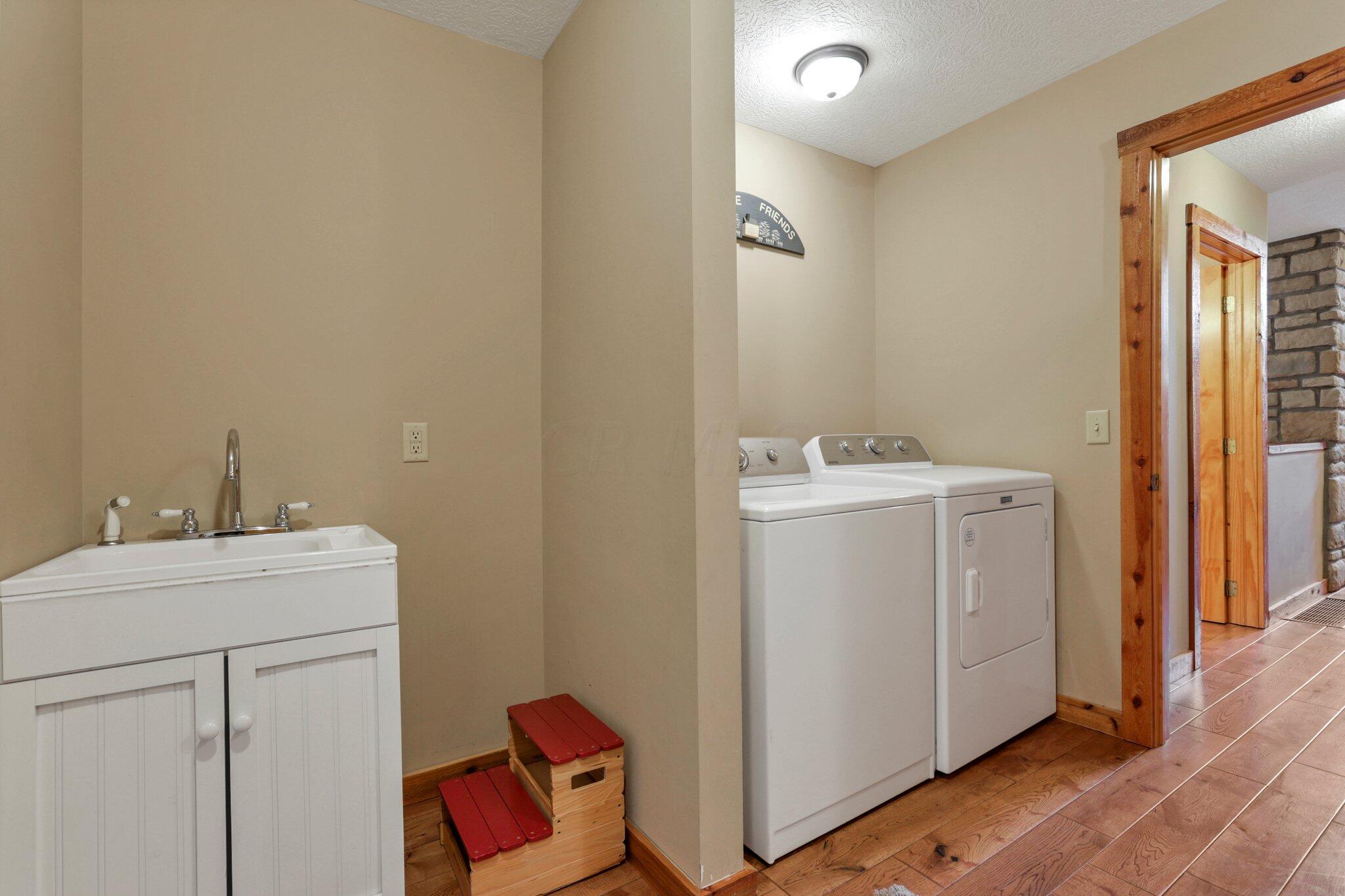 18397 Goat Run Honey Fork Road Logan, OH 43138 - Photo 24 of 65 Main Floor Laundry