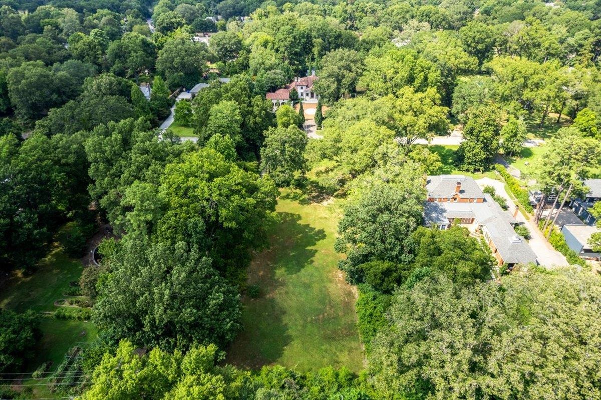 4143 Gwynne Road Memphis, TN 38117 - Photo 6 of 29 Aerial view of property and surrounding area featuring a forest