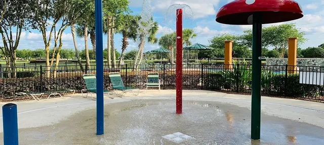 a view of a chairs and tables in the patio