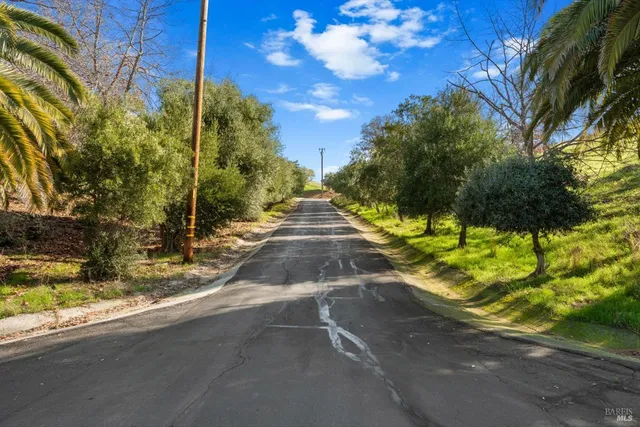 a view of an outdoor space and a yard
