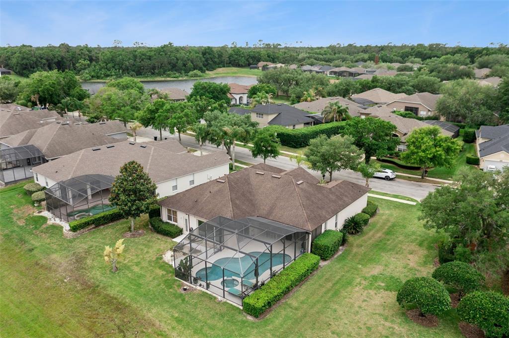 1652 Cherry Ridge Drive Lake Mary, FL 32746 - Photo 45 of 62 an aerial view of a house with a garden