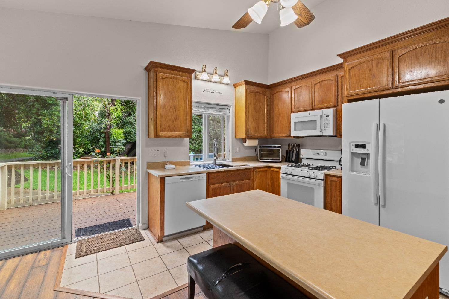 7396 Callison Road Penryn, CA 95663 - Photo 83 of 99 ADU Kitchen with a great view outside.