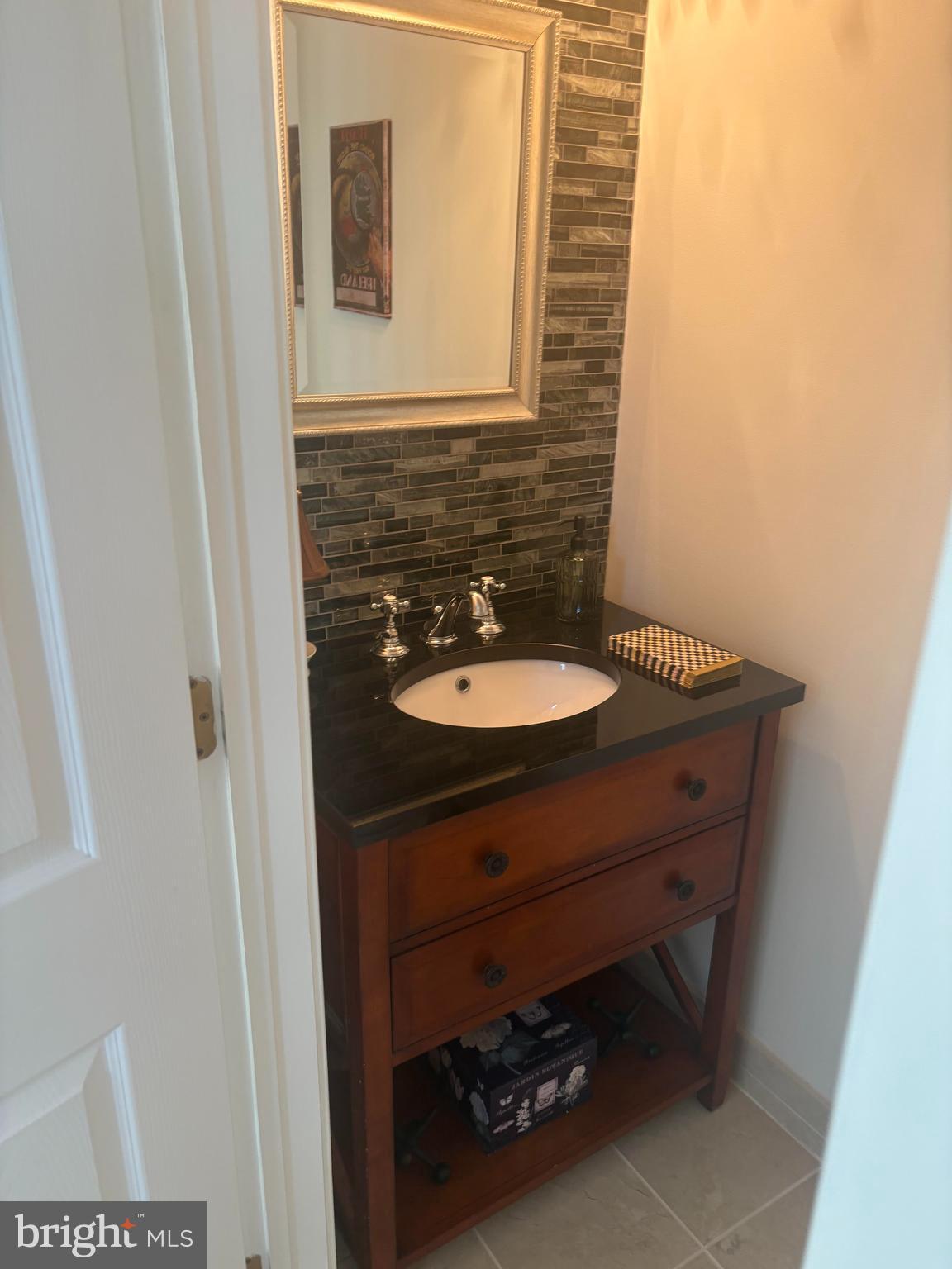 30470 Shore Lane, Unit 5 Ocean View, DE 19970 - Photo 13 of 56 Custom Tile in 1/2 Bath off Great Room.