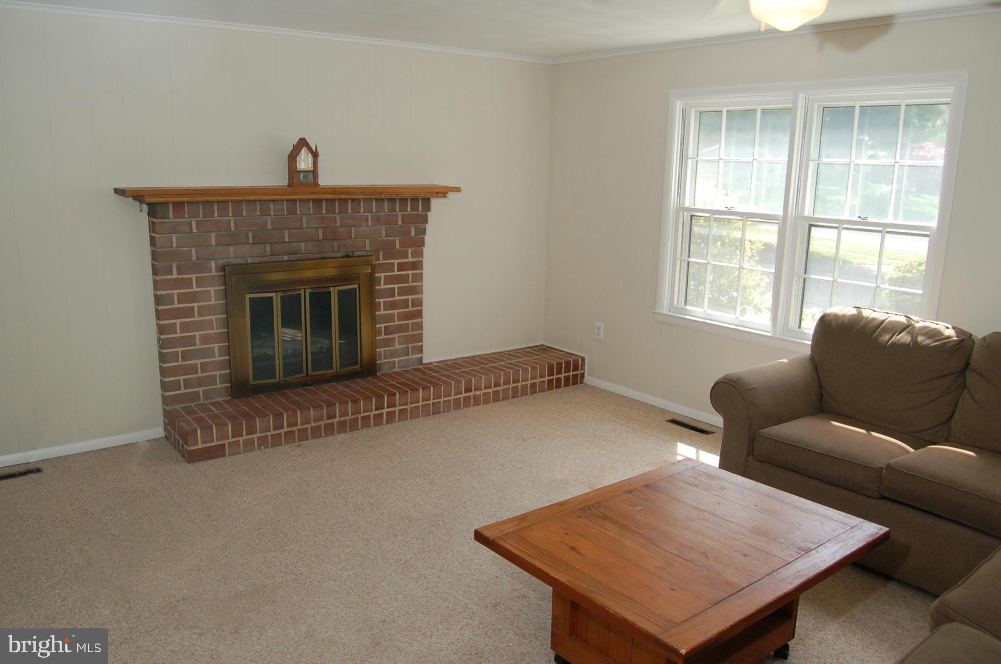 2634 Melba Road Ellicott City, MD 21042 - Photo 19 of 29 Large Family Room with Brick Fireplace