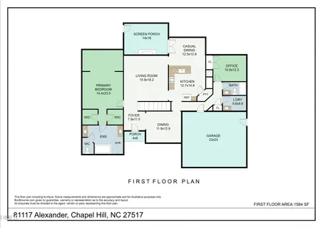 $795,000 | 81117 Alexander, Chapel Hill, NC 27517