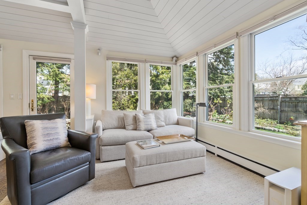 74 Shaw Road Belmont, MA 02478 - Photo 10 of 31 a living room with furniture and a large window