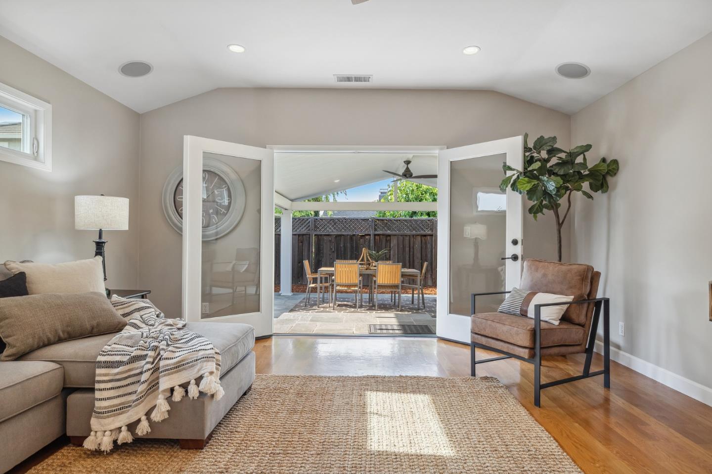 5236 Roxanne Drive San Jose, CA 95124 - Photo 17 of 35 a living room with furniture and a potted plant