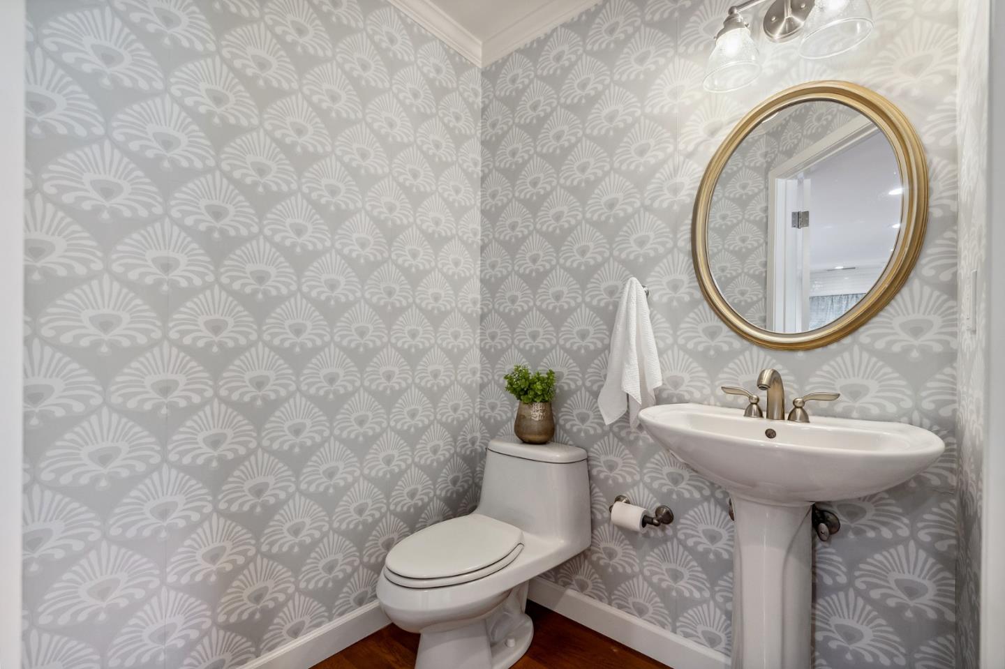 5236 Roxanne Drive San Jose, CA 95124 - Photo 18 of 35 a bathroom with a sink and a mirror