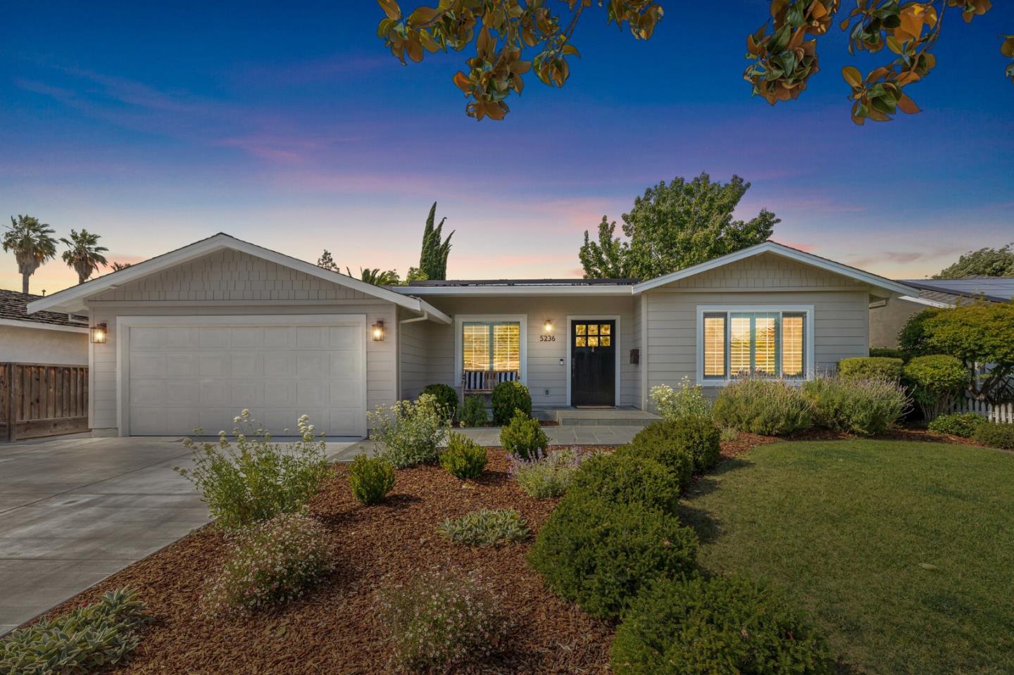 5236 Roxanne Drive San Jose, CA 95124 - Photo 3 of 35 a front view of a house with garden