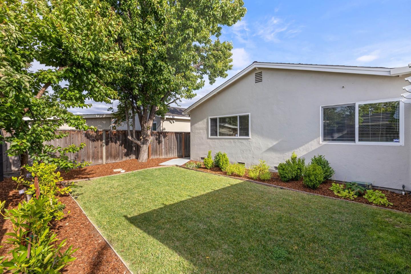 5236 Roxanne Drive San Jose, CA 95124 - Photo 34 of 35 a view of a backyard with plants and large tree