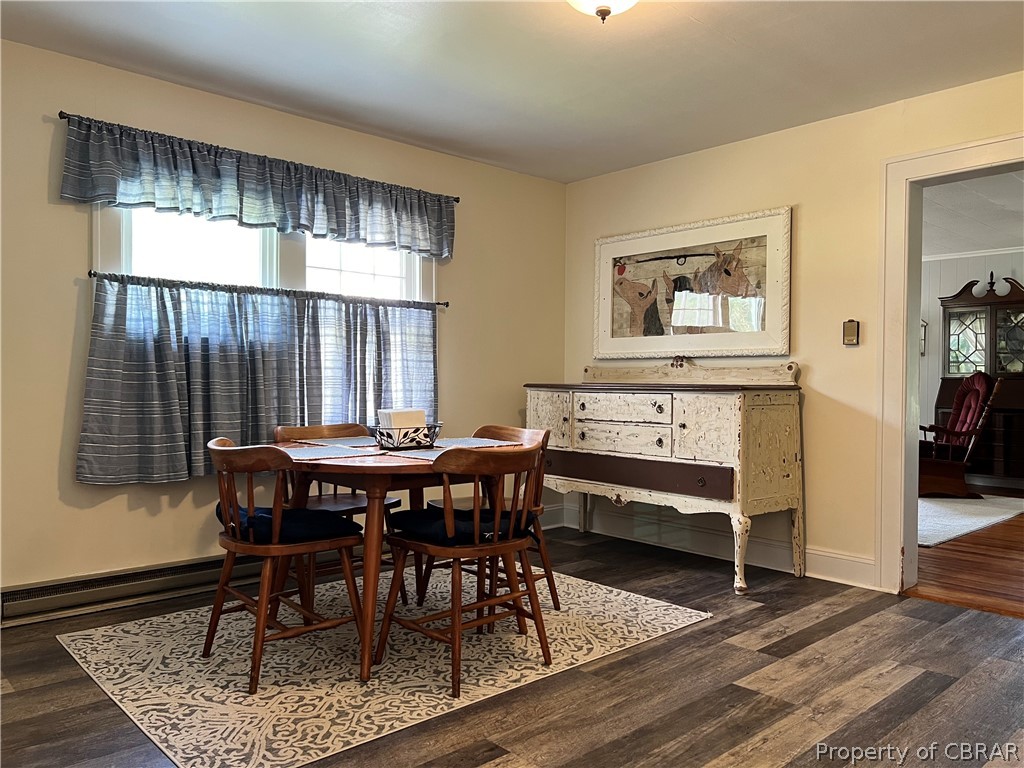 2138 Bethel Beach Road Onemo, VA 23130 - Photo 15 of 39 Spacious Dining Room