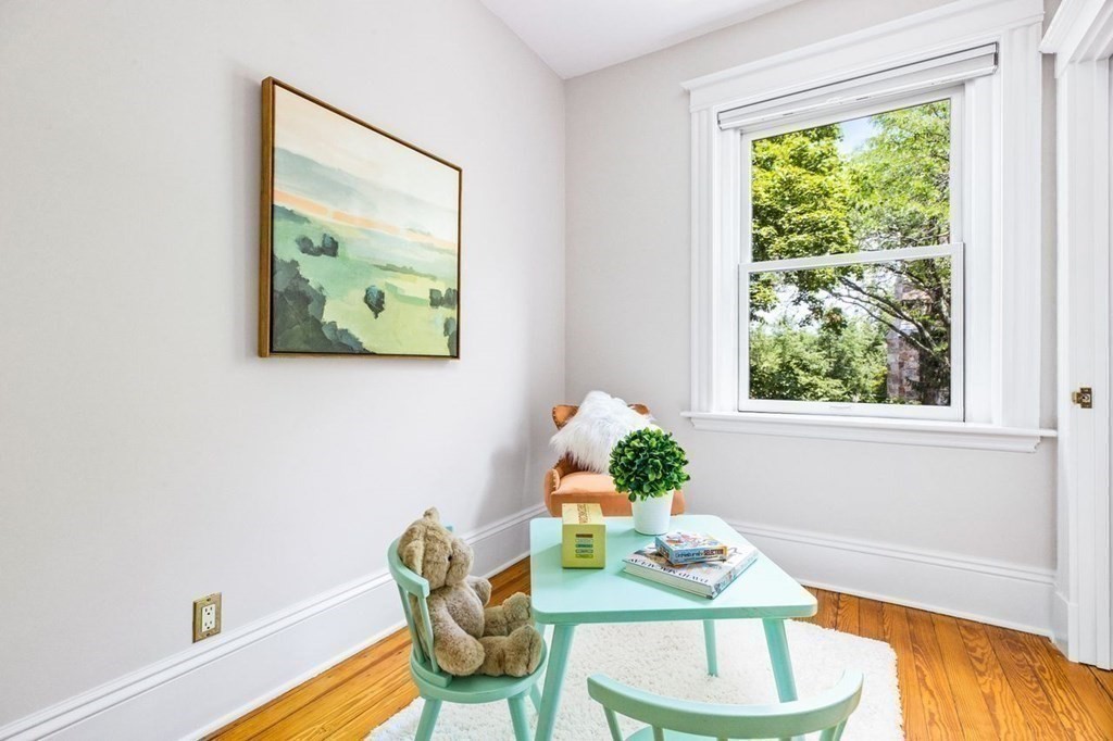1 Clinton Path, Unit 2 Brookline, MA 02445 - Photo 24 of 28 a dining room with furniture and window