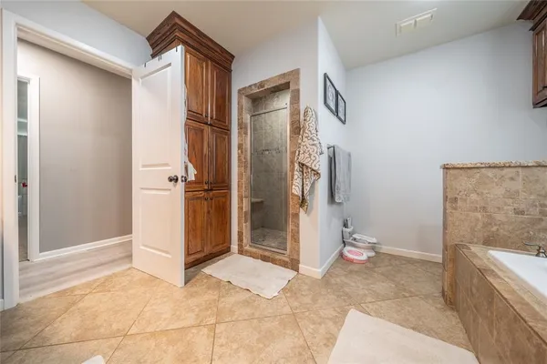 a view of a storage & utility room