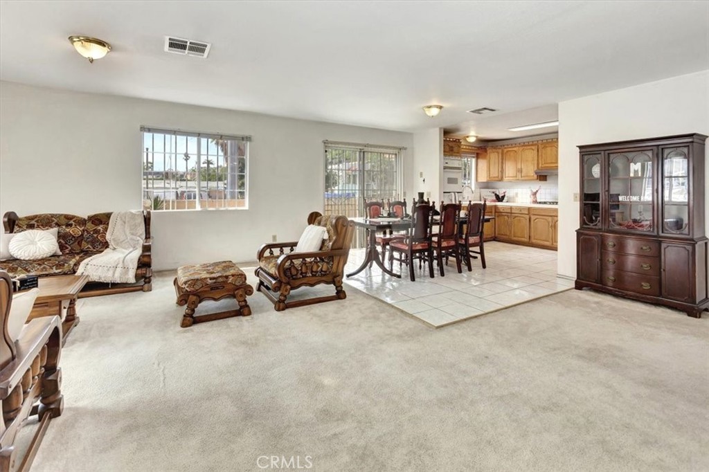 4133 North Mission Road Los Angeles, CA 90032 - Photo 13 of 40 a living room with furniture and kitchen view