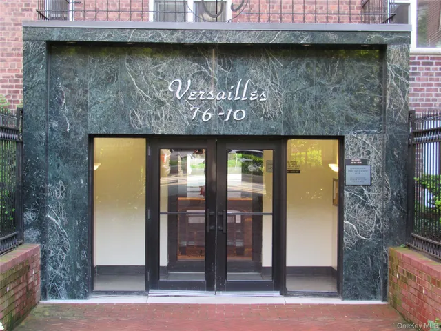 a front view of a house with granite countertop