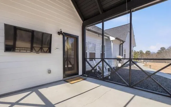 a view of a house with garage