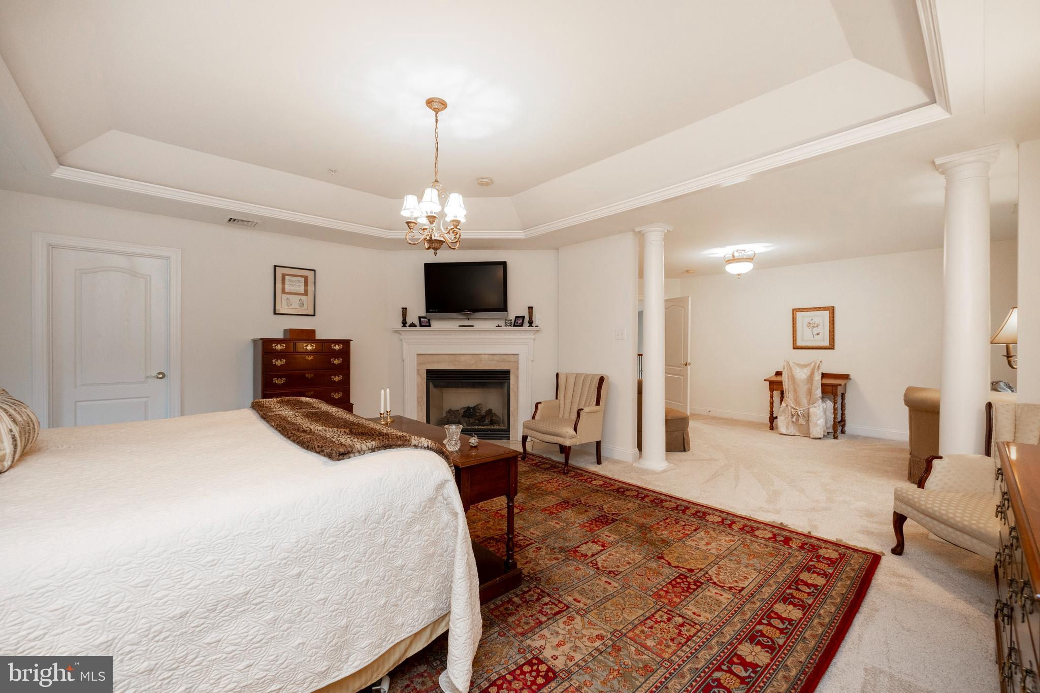 1350 Rupert Road Pottstown, PA 19464 - Photo 47 of 53 Fireplace and Tv in Master Bedroom
