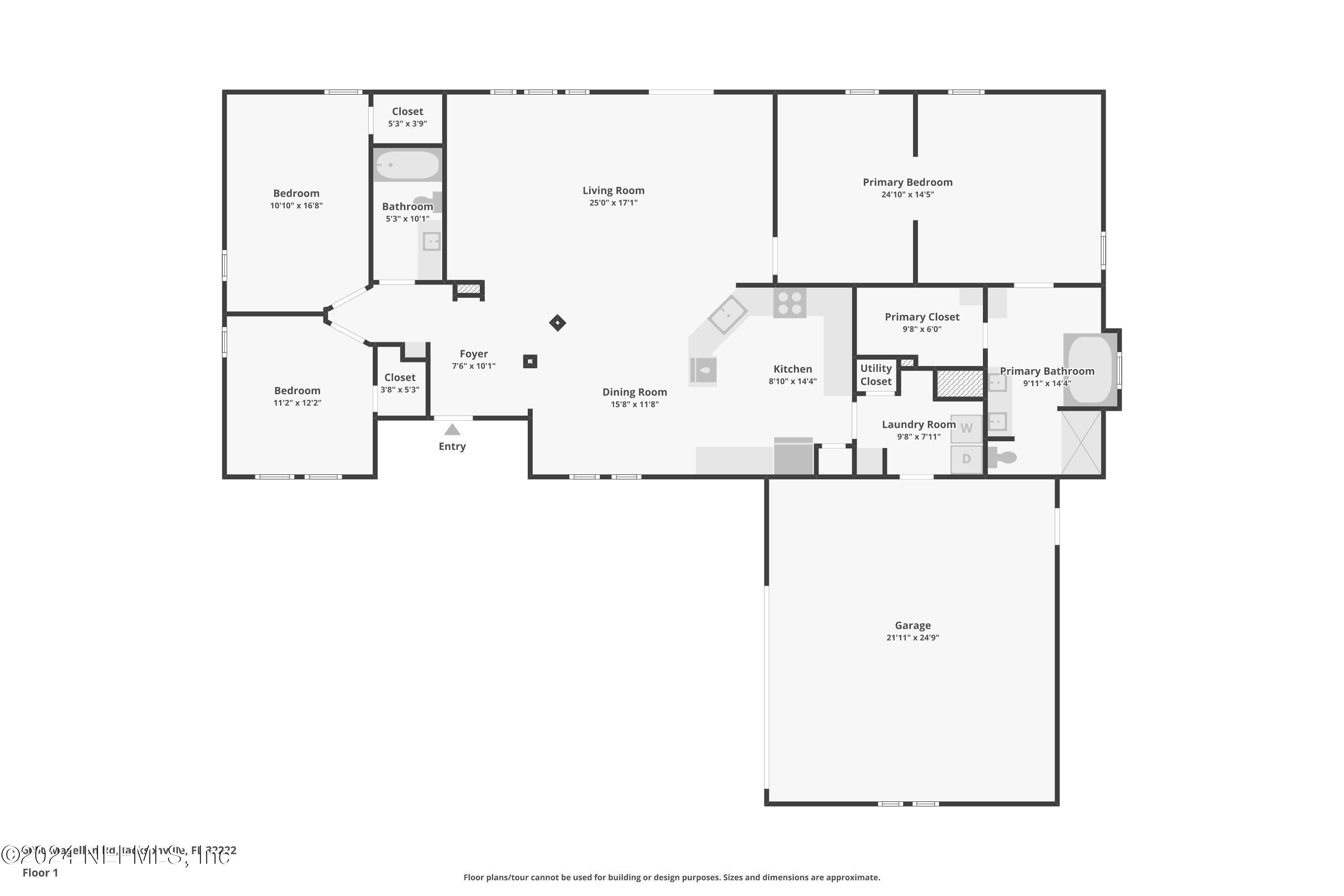 6050 Magellan Road Jacksonville, FL 32222 - Photo 50 of 50 6050 Floor plan