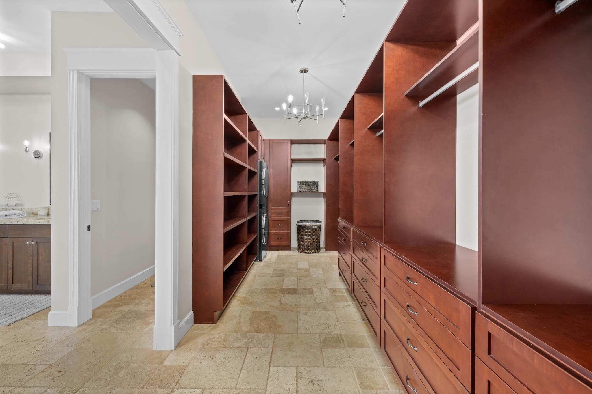 554 Punakea Loop, Unit A Lahaina, HI 96761 - Photo 30 of 49 a view of hallway with stairs and wooden floor