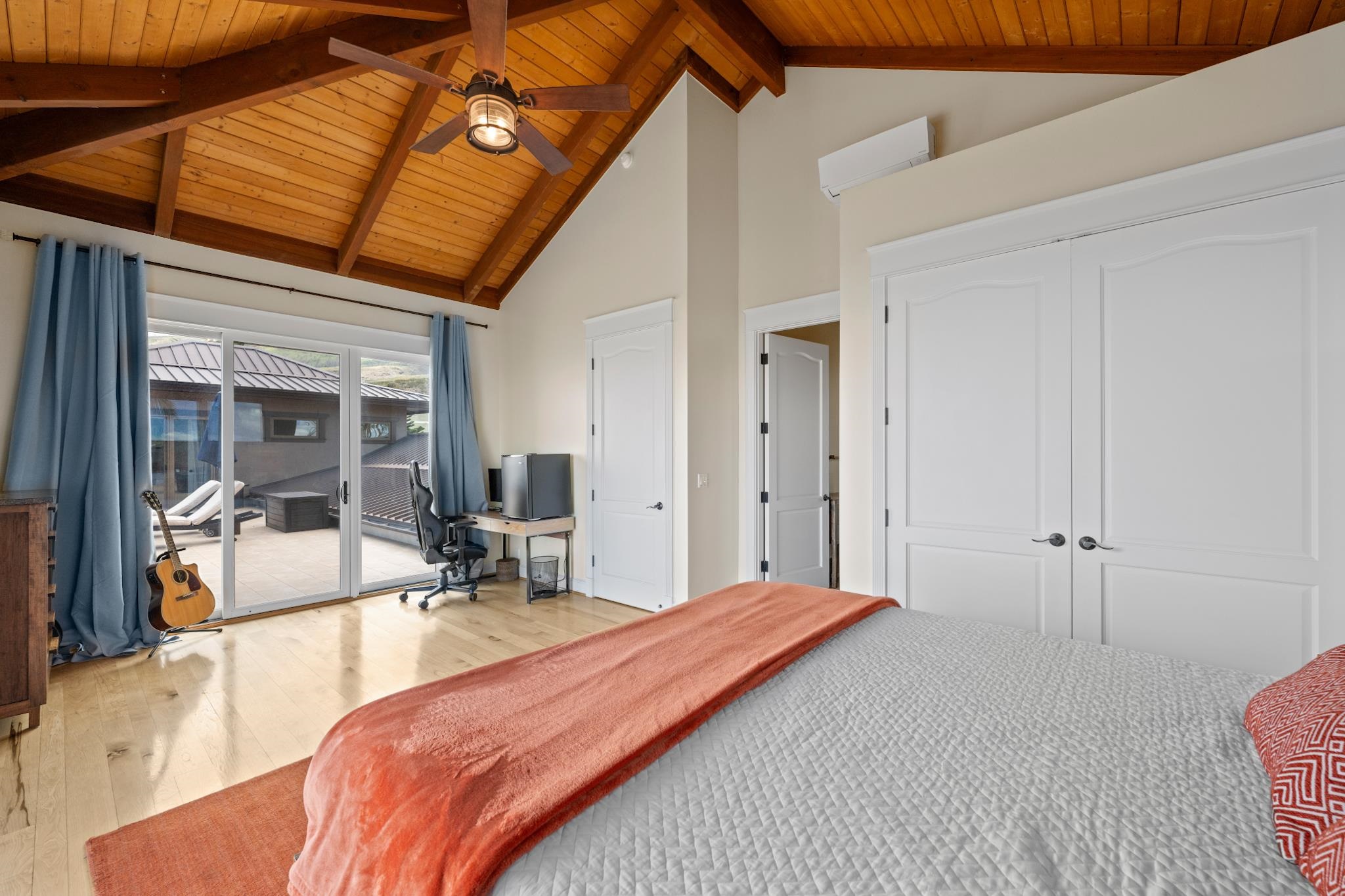 554 Punakea Loop, Unit A Lahaina, HI 96761 - Photo 40 of 49 a bed room with a bed and a chair