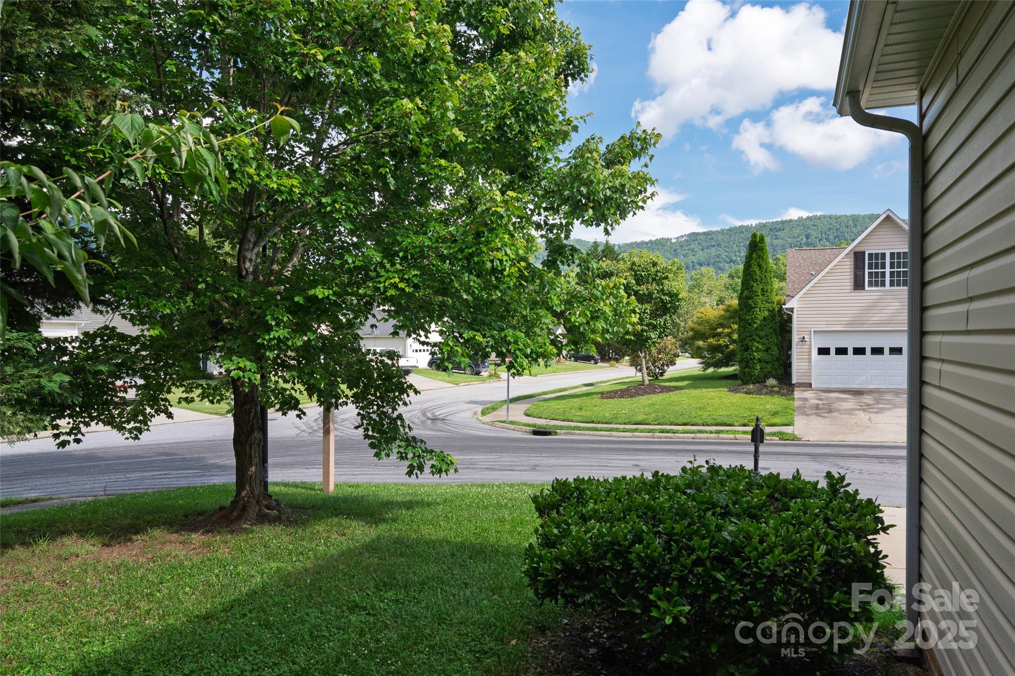 395 Running Briar Road Fletcher, NC 28732 - Photo 33 of 33 a view of an outdoor space and a yard