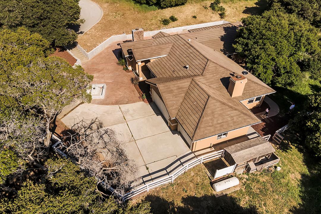 8640 Dyer Road Prunedale, CA 93907 - Photo 55 of 61 an aerial view of a house with a yard
