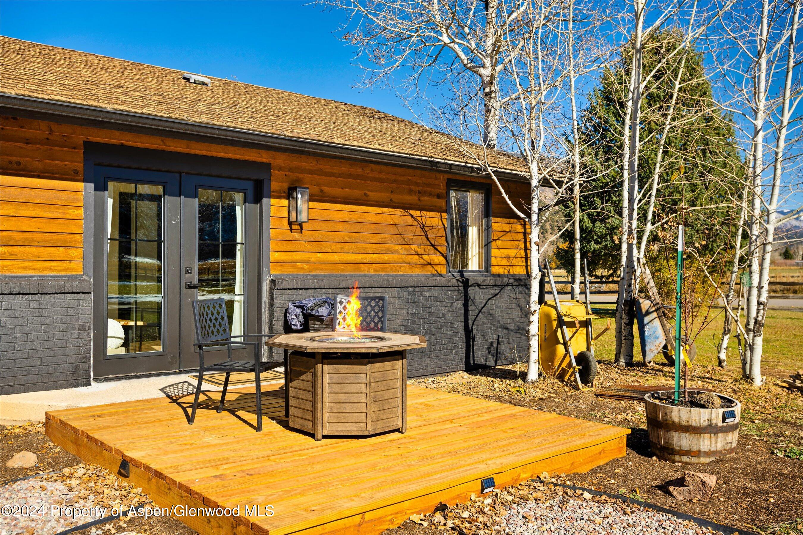 24 Cherry Lane Basalt, CO 81621 - Photo 25 of 42 a view of a patio with swimming pool