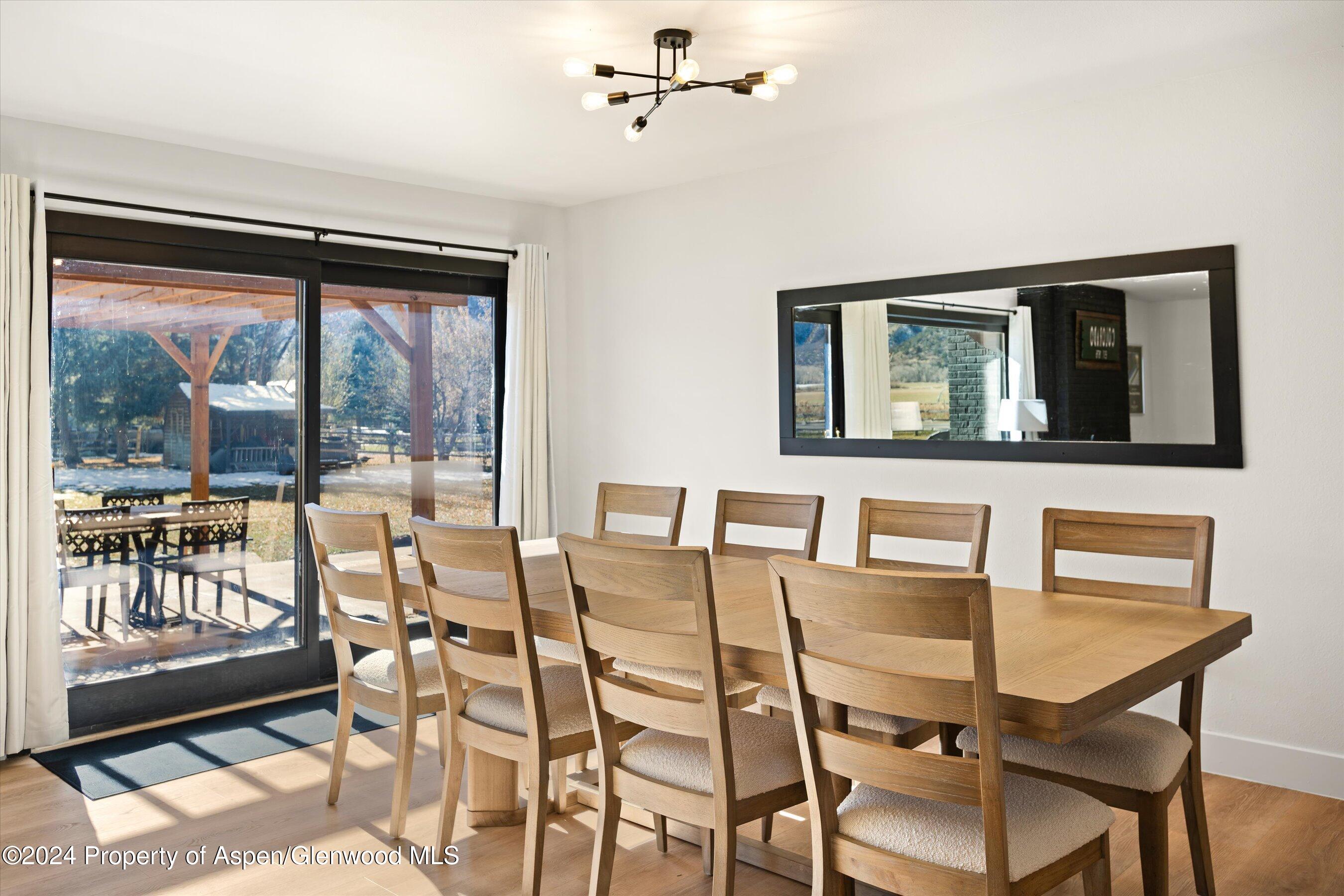 24 Cherry Lane Basalt, CO 81621 - Photo 7 of 42 a dining room with furniture and window