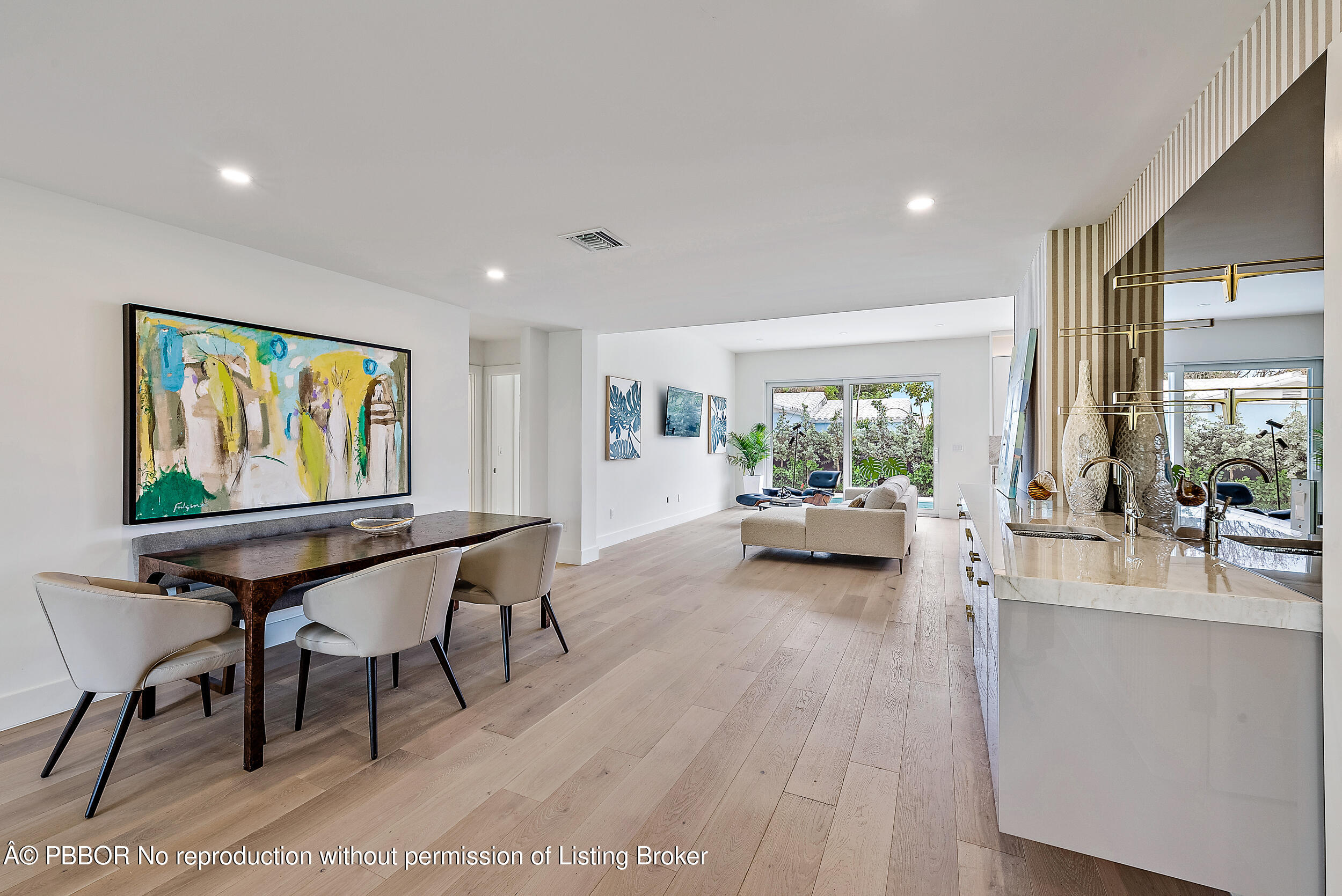 310 Edmor Road West Palm Beach, FL 33405 - Photo 6 of 32 a view of a dining room with furniture window and outside view