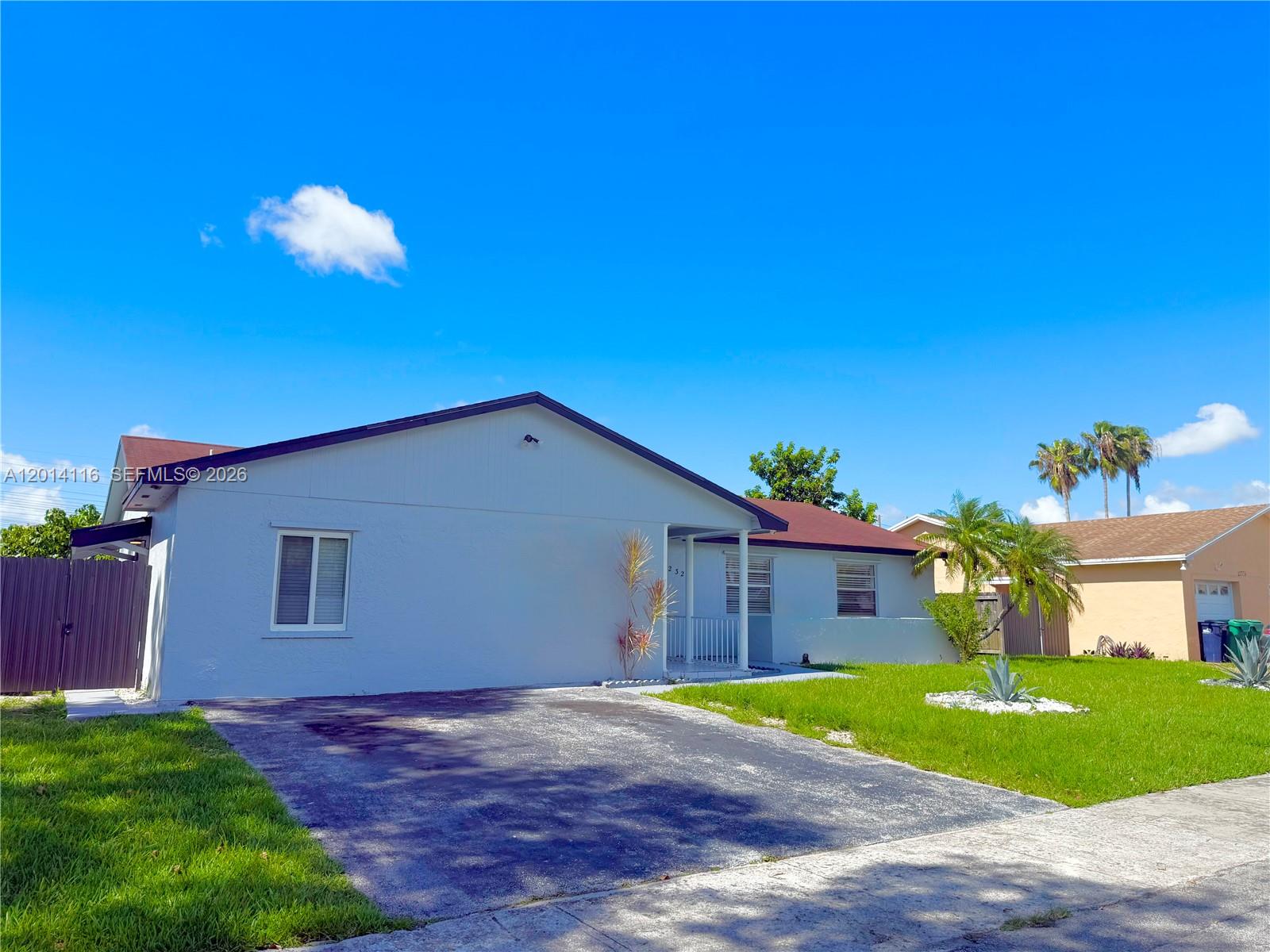 12328 Southwest 259th Street Homestead, FL 33032 - Photo 1 of 18 a view of a house with a yard