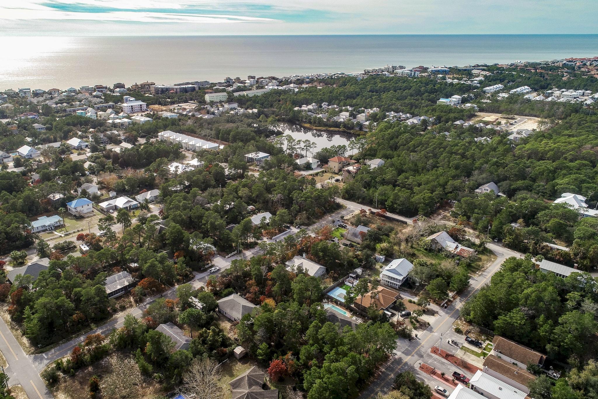 91 Walnut Street Santa Rosa Beach, FL 32459 - Photo 6 of 39 an aerial view of a city