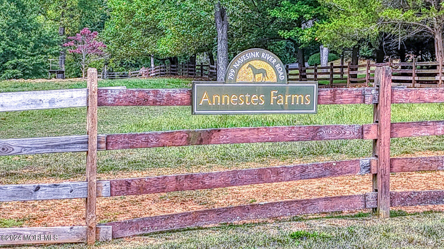 799 Navesink River Road Rumson, NJ 07760 - Photo 52 of 59 a sign that is on the side of the road