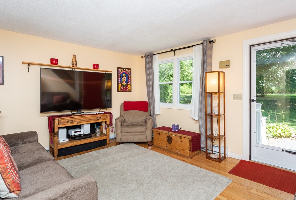 24 North Farms Road Williamsburg, MA 01039 - Photo 9 of 40 a living room with furniture and a flat screen tv