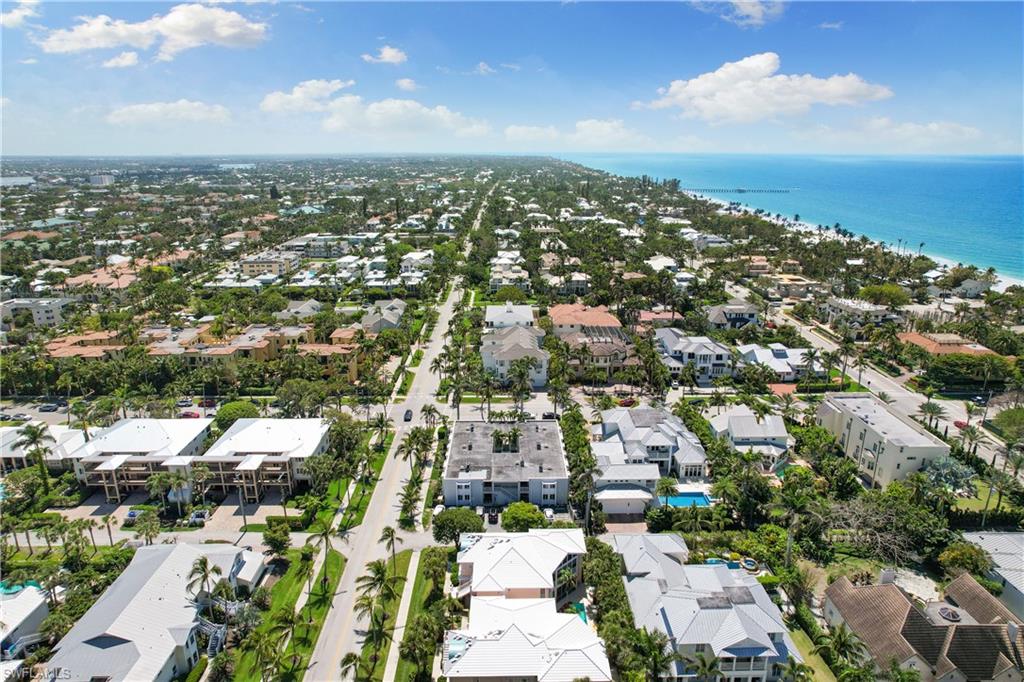 175 5th Avenue South, Unit 3 Naples, FL 34102 - Photo 31 of 31 an aerial view of residential building and city view