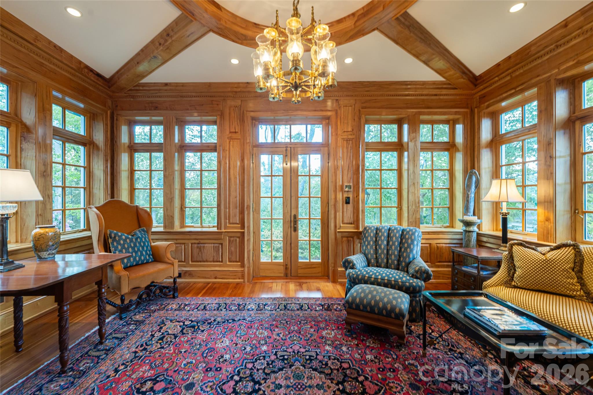 324 Vanderbilt Road Asheville, NC 28803 - Photo 28 of 48 a living room with furniture and a large window