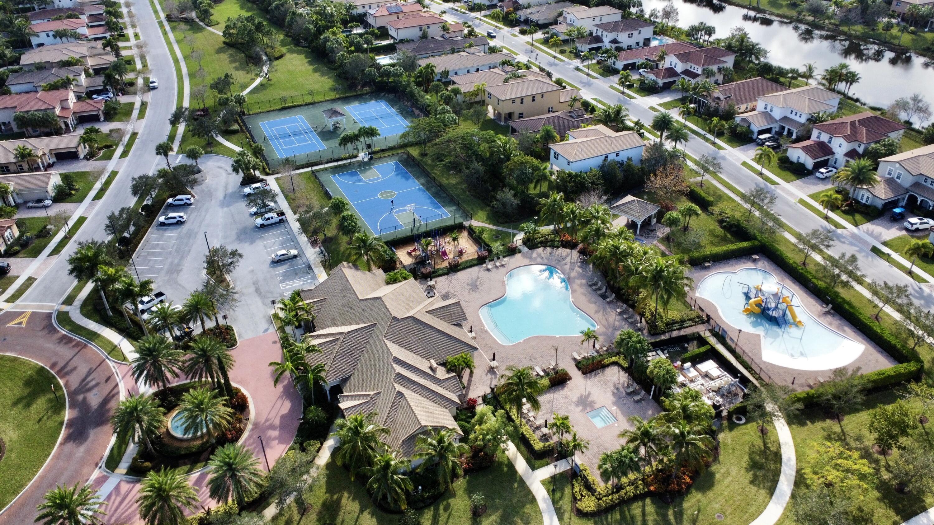 168 Umbrella Place Jupiter, FL 33458 - Photo 23 of 23 an aerial view of residential houses with outdoor space